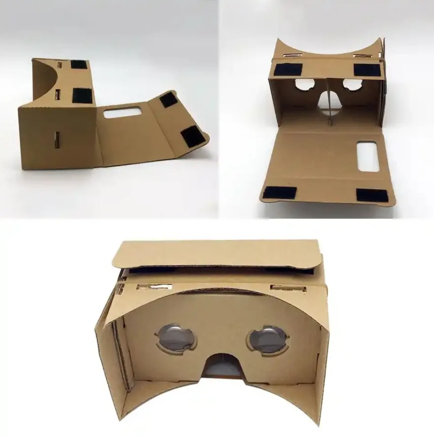 Gafas de Realidad Virtual Cardboard, tres modelos genéricos