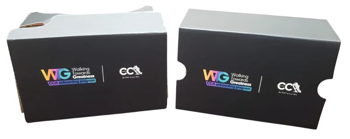 Cardboard personalizado para Diageo, vista alterna