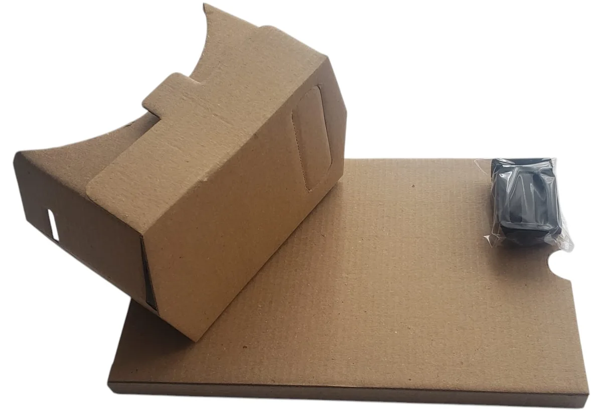 Piezas desarmadas del Cardboard Versión 1.9