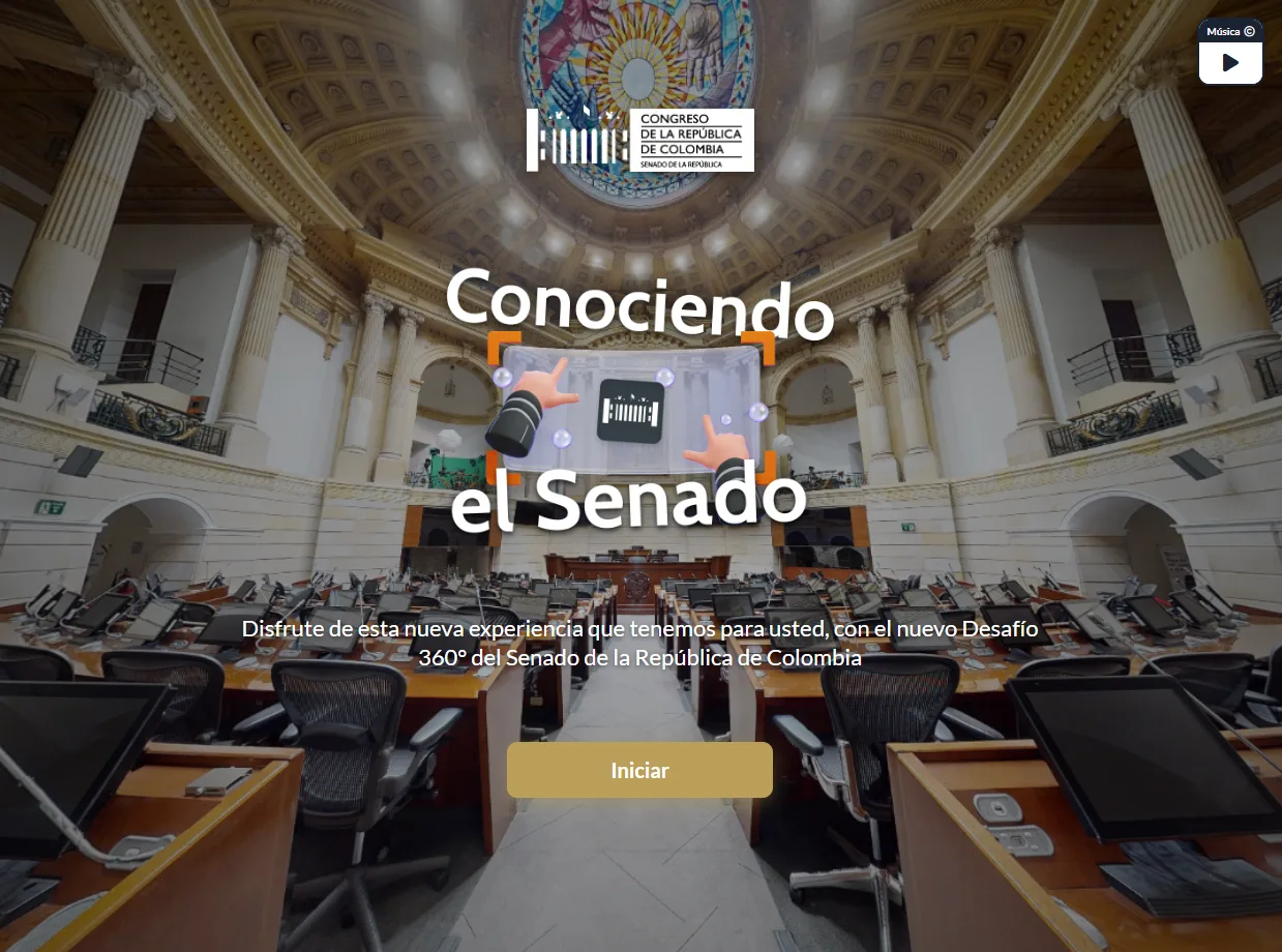 Desafío 360° Conociendo el Senado de la República de Colombia