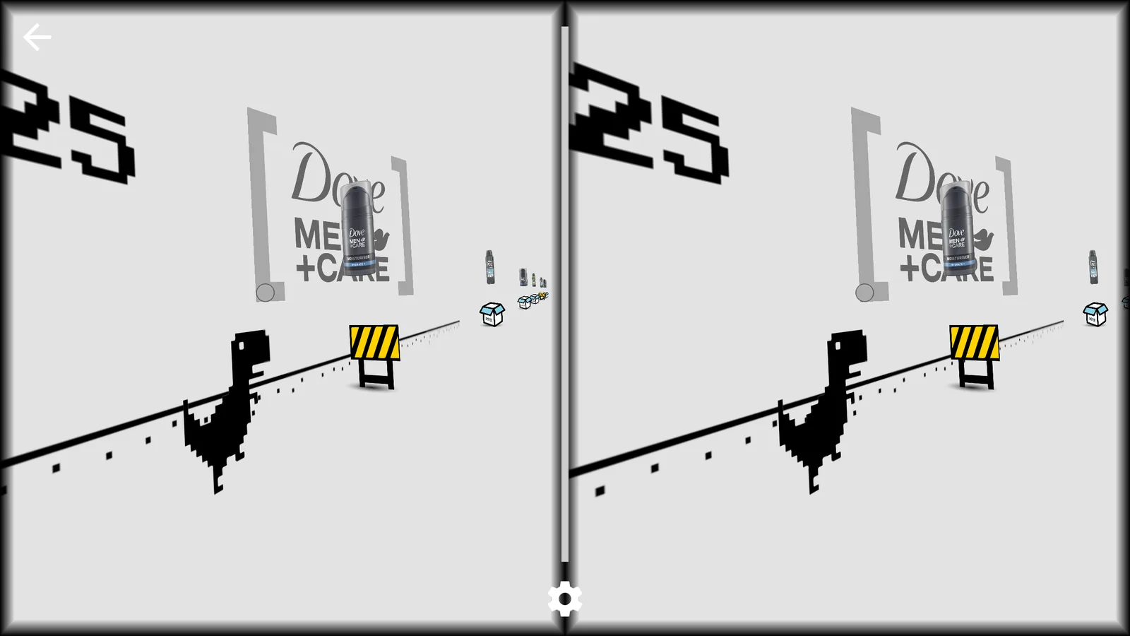 Juego en Realidad Virtual desarrollado para Dove Men+Care