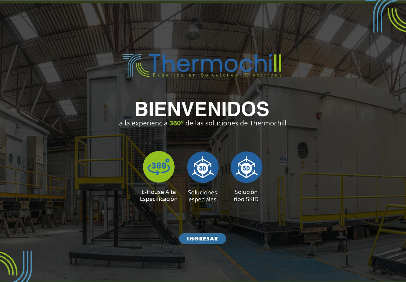 Recorrido virtual 360° de bienvenida para Thermochill