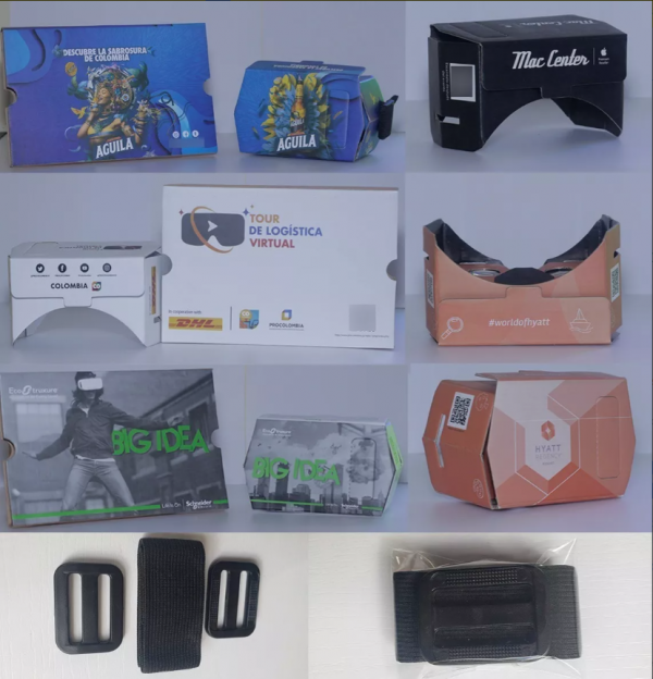 Gafas De Realidad Virtual Cardboards De Cartón Versión 2.0 - Image 3